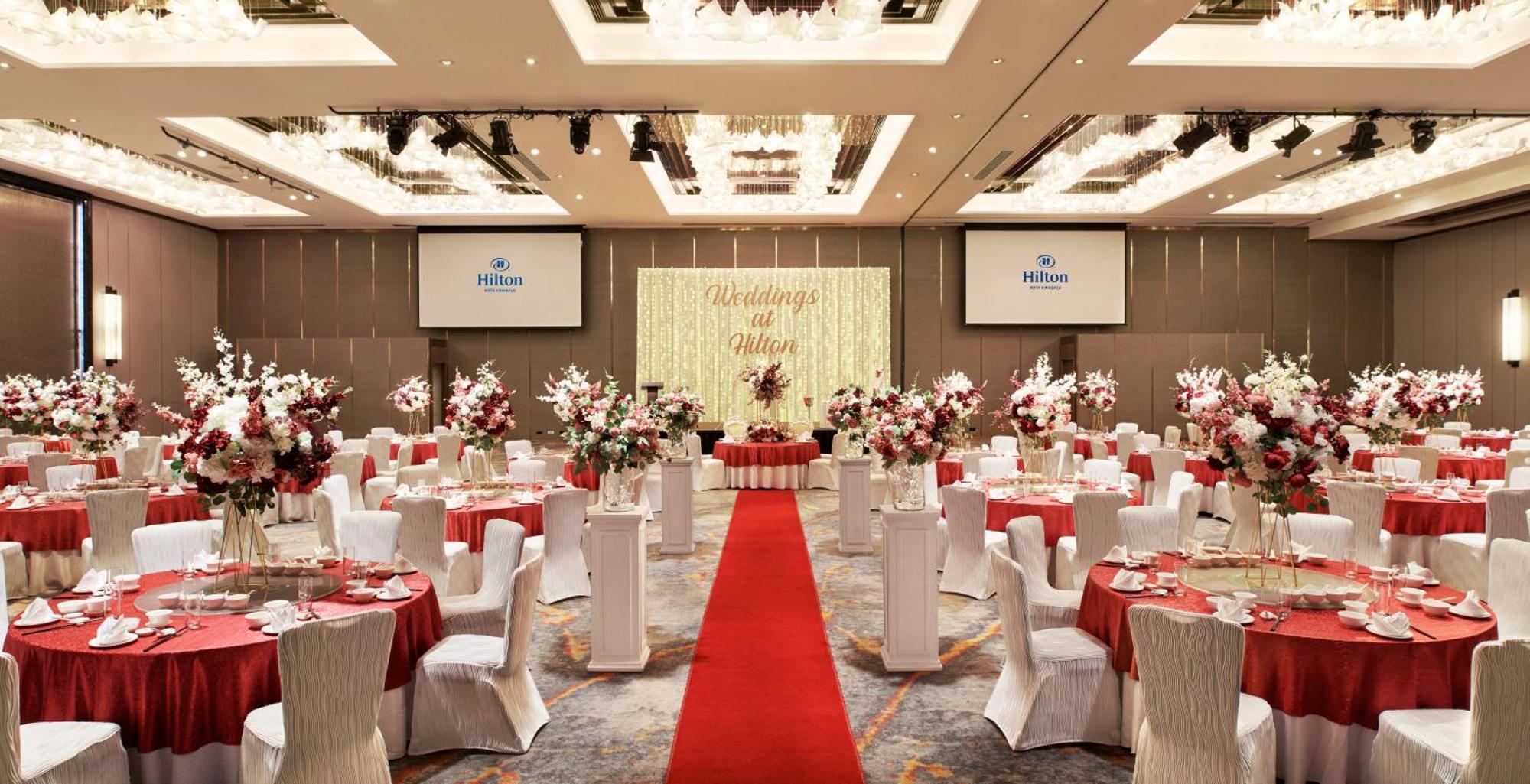 Готель Hilton Кота-Кінабалу Екстер'єр фото Wedding reception at Hilton Singapore